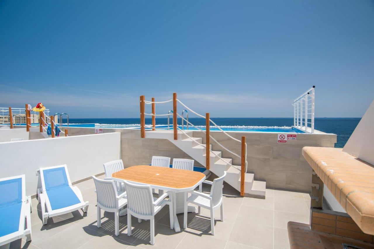 The Sea-Bank Villa Apartments Marsaskala Dış mekan fotoğraf