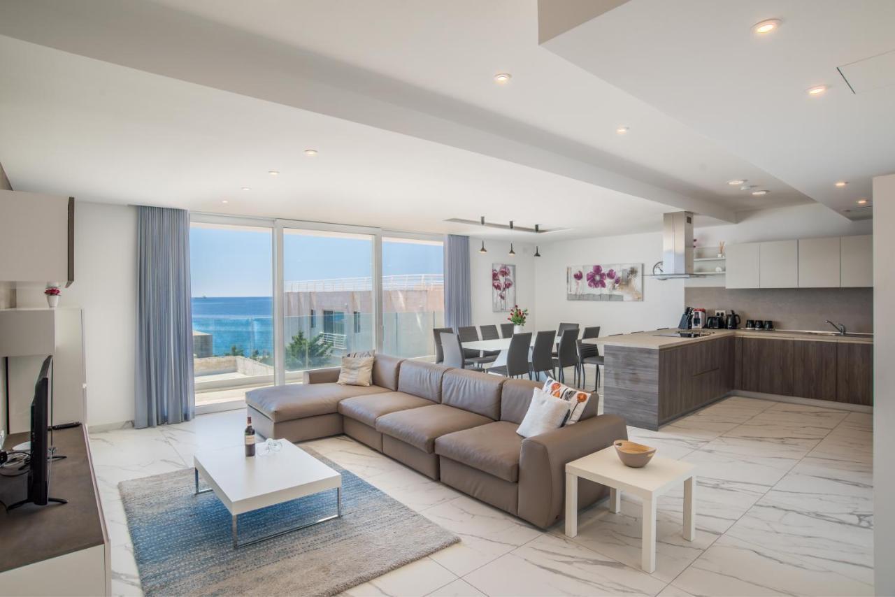 The Sea-Bank Villa Apartments Marsaskala Dış mekan fotoğraf